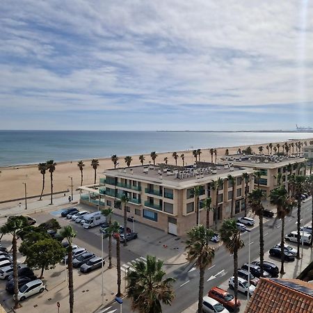 Apartamento Primera Linea De Playa Patacona Valencia Exteriör bild