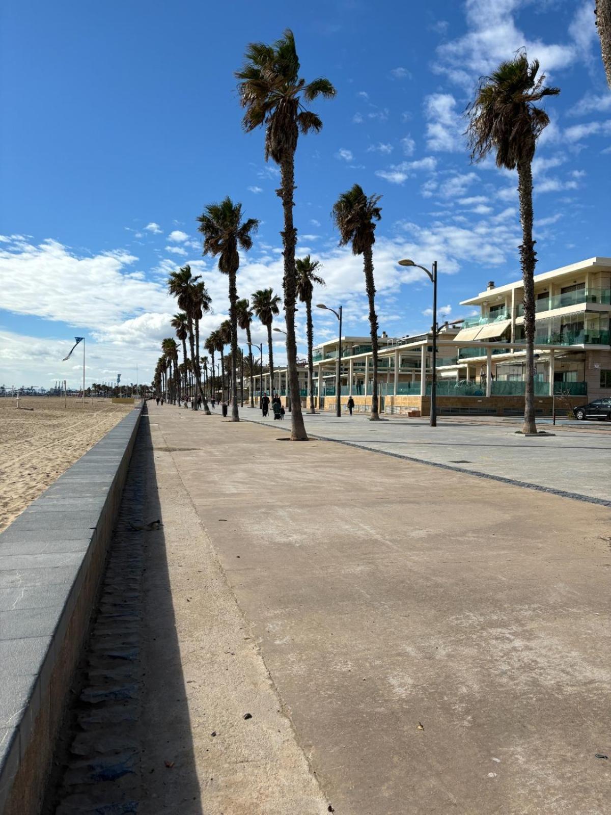 Apartamento Primera Linea De Playa Patacona Valencia Exteriör bild