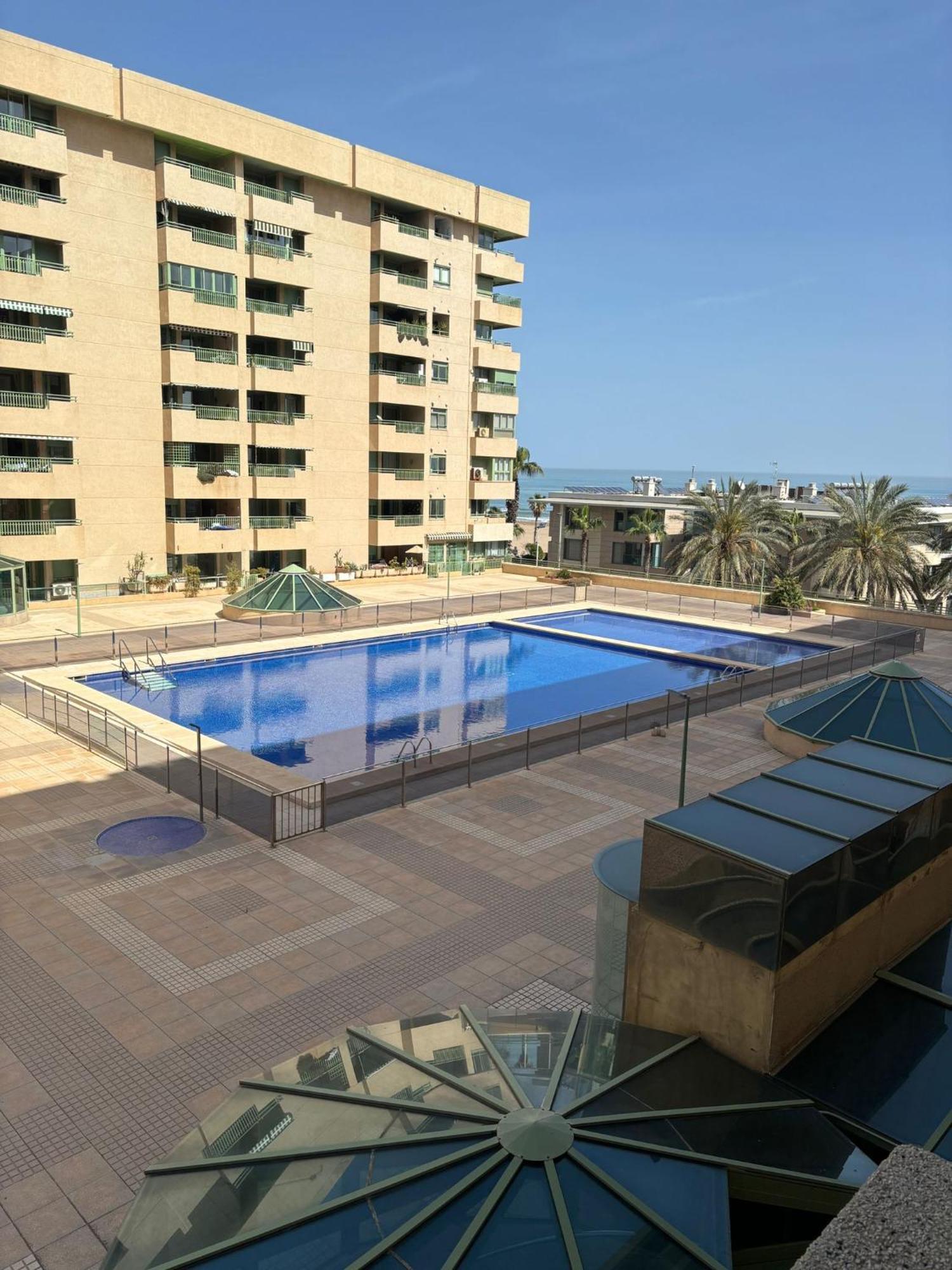 Apartamento Primera Linea De Playa Patacona Valencia Exteriör bild